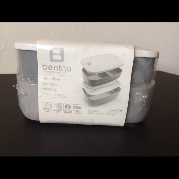 Bentgo Lunch All-in-One Box Stackable Reusable Durable Healthy Eco-Friendly - Picture 9 of 12